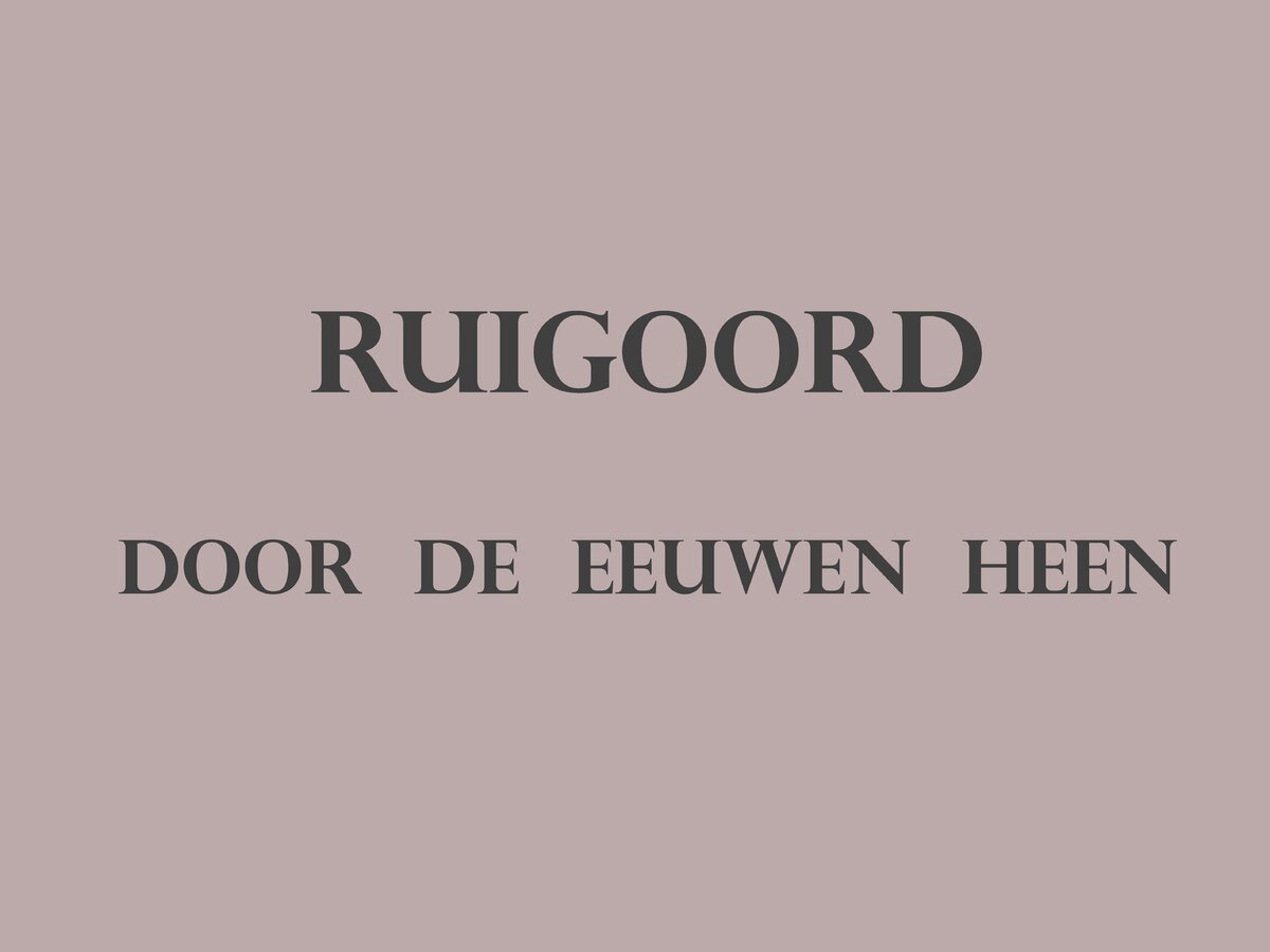 Ruigoord door de jaren heen